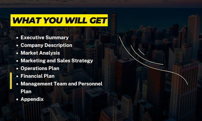 write real estate, property management, airbnb business plan writer pitch deck