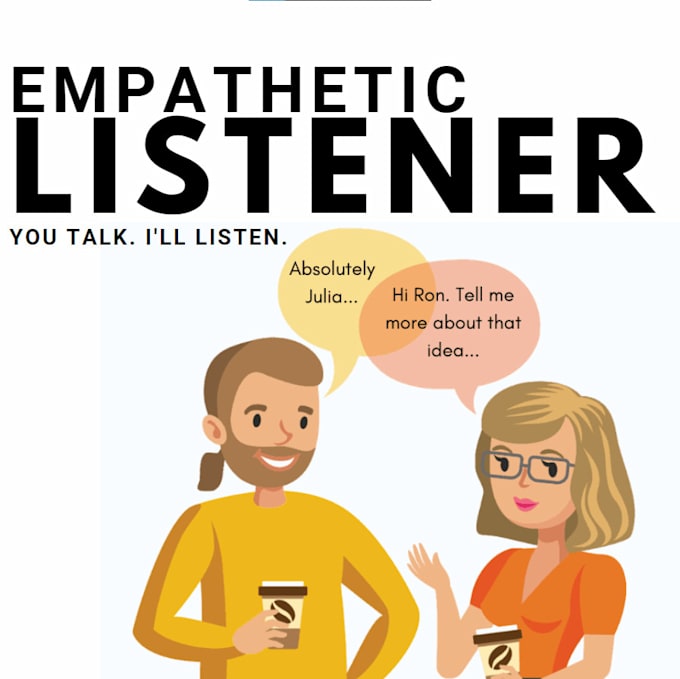 be your listener and anonymous friend