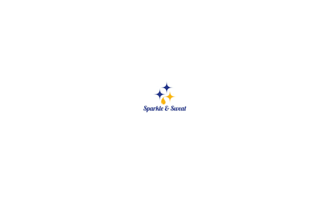 design progression creative sparkle sweat logo