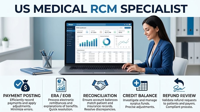 provide medical billing, payment posting and rcm services