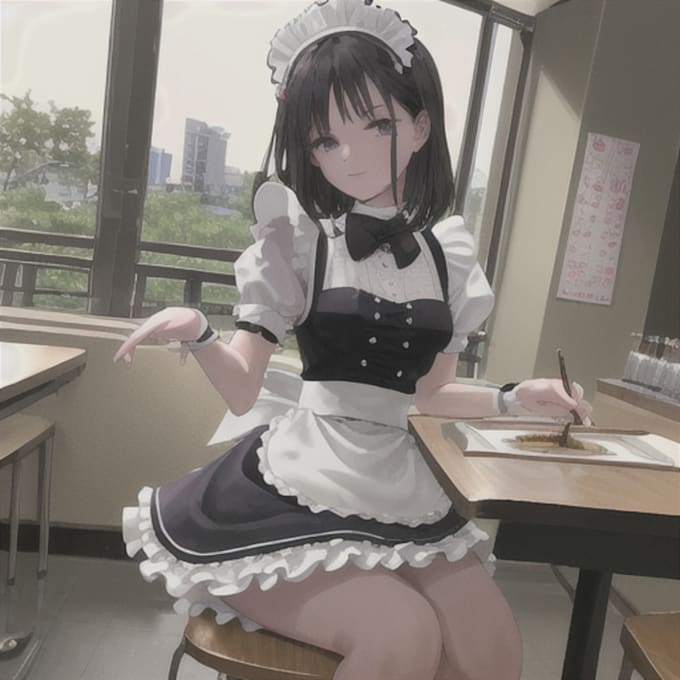 generate an anime waifu for you