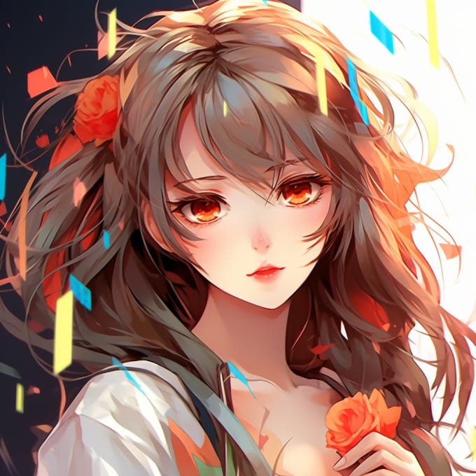 draw anime art for you, anime character