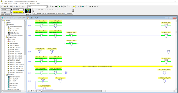 program plc and design hmi for industrial automation systems