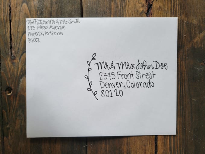Hand Addressing Hand address envelopes for your wedding or special event by Emilygoble ...
