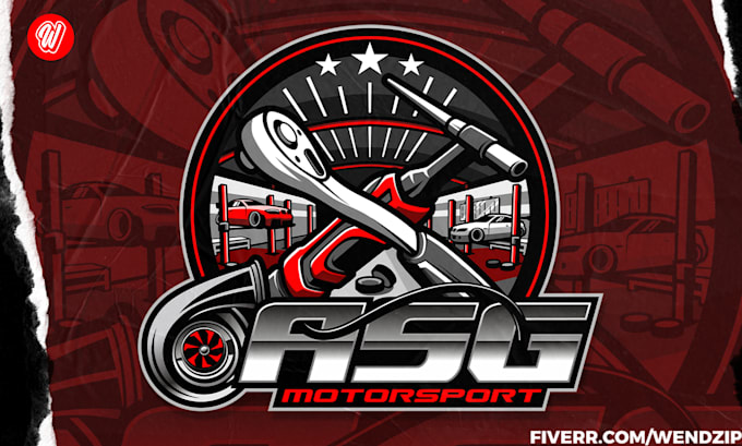 make car wash auto detailing automotive logo design illustration