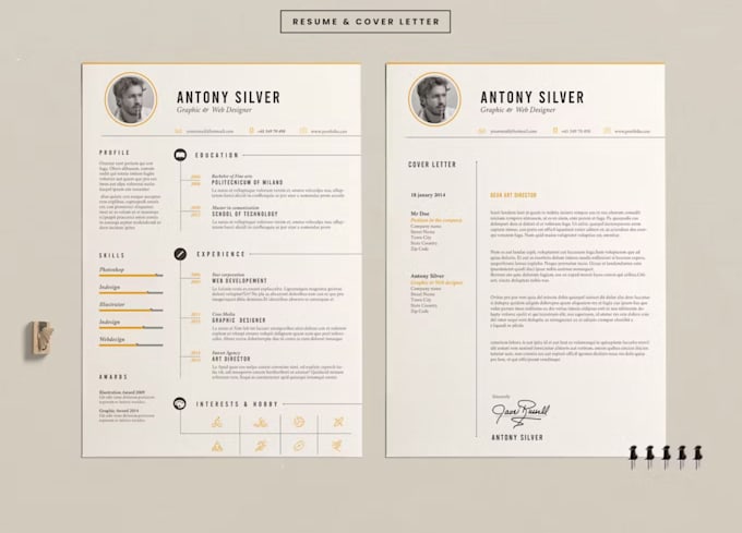 L make professional resume design - L Make Professional Resume Design Or Modern Cv Template