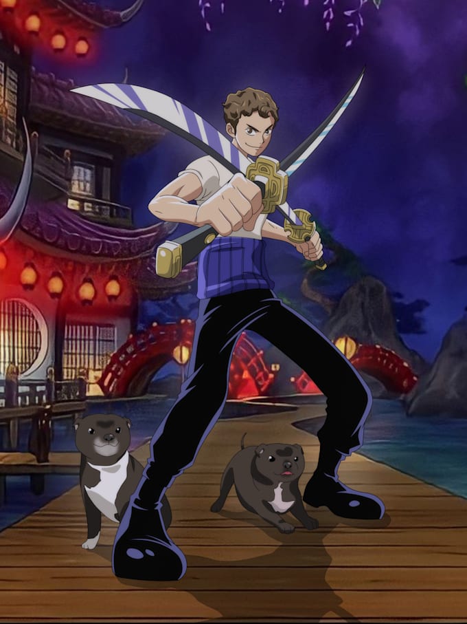 draw one piece anime style for you