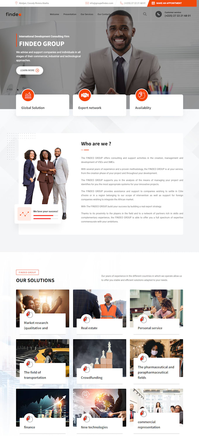 build wordpress website seo and mobile friendly