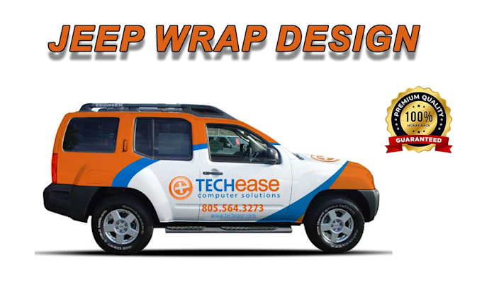 design professional vehicle wrap, vehicle wrap custom 4x4 jeep wrap and bus wrap