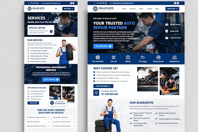 design high converting wordpress elementor pro landing page for google meta ads