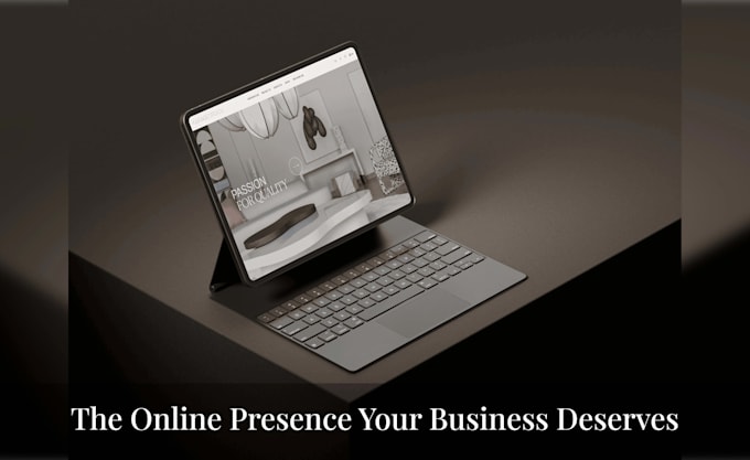 build a high end website for architecture and interior design studios