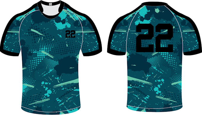 do rugby jersey, soccer jersey and cricket jersey mockup