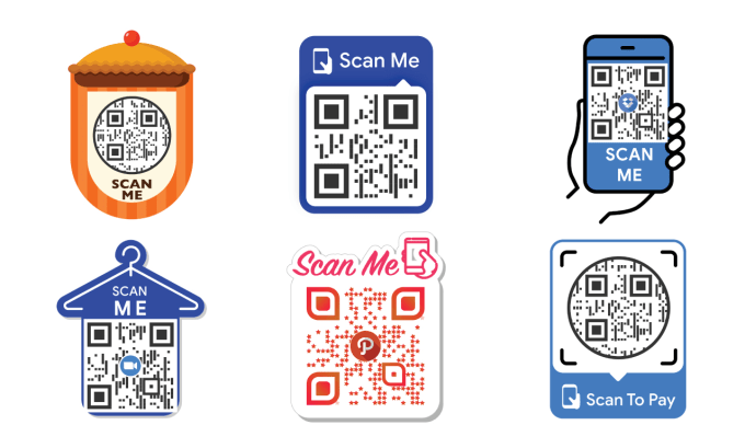 design a professional custom qr code with your logo, website, or any link