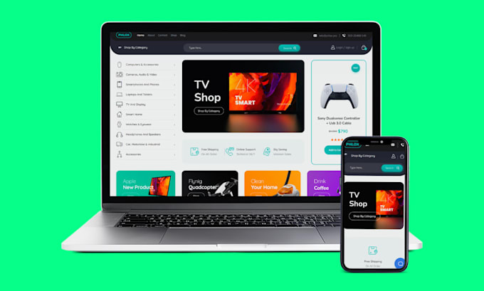 build ecommerce multivendor online store website