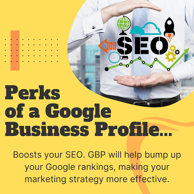 create and optimize a google business profile for you