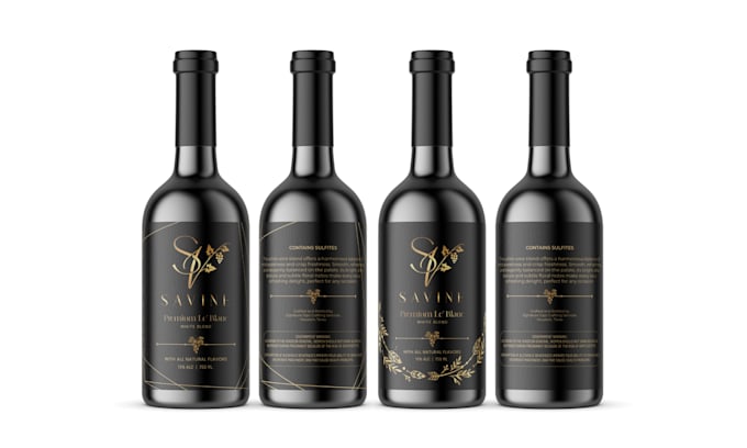 design professional bottle label for vodka, wine, beer, gin