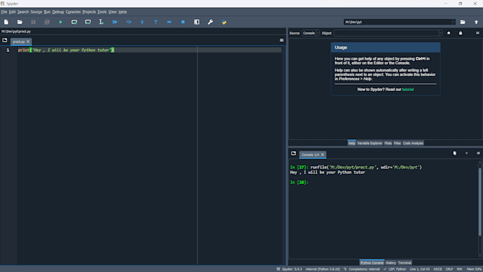 Be your python tutor by Pythist | Fiverr