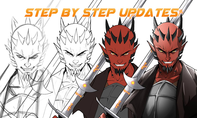 draw an expression sheet for your character