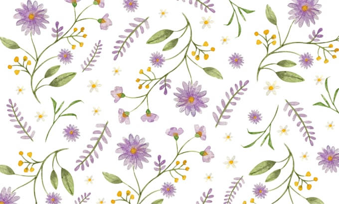 design watercolor seamless pattern for printing