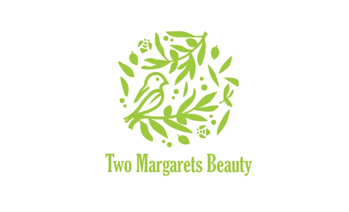 do a feminine logo or perfect author with branding guide