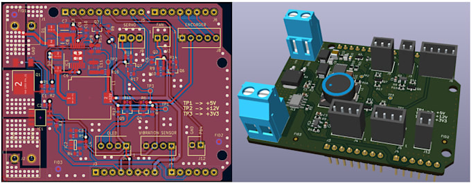 design schematics and pcb layout