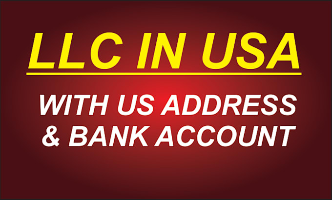 create llc in USA with ein and bank account