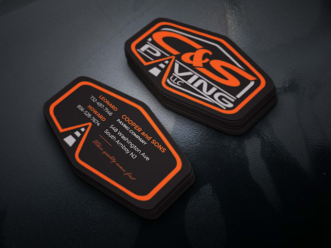 Do custom design business cards by alishafiq16 fiverr