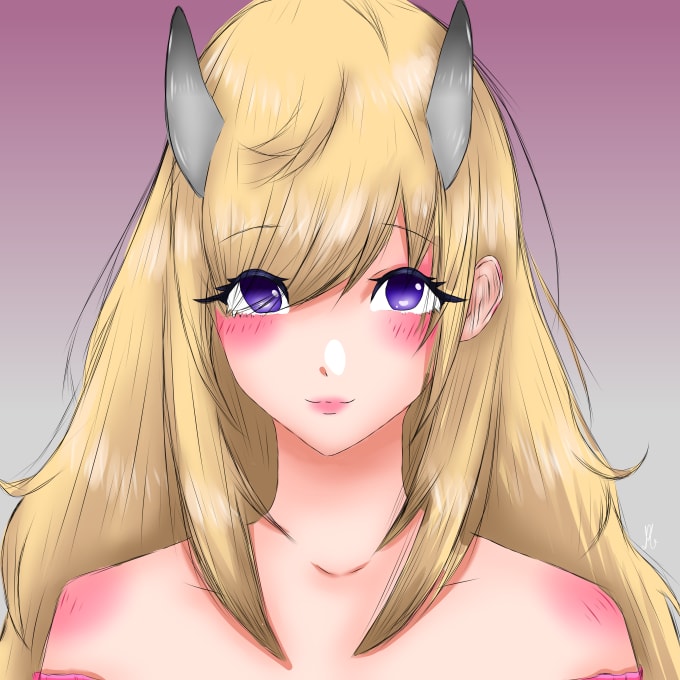 Draw Your Character In Anime Style Nsfw And Sfw By Folipurix Fiverr