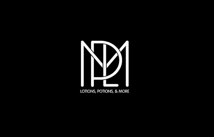 unique beauty cosmetic line logo design