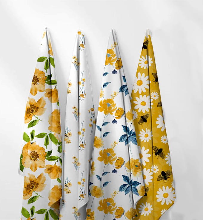 make a creative seamless repeat pattern design