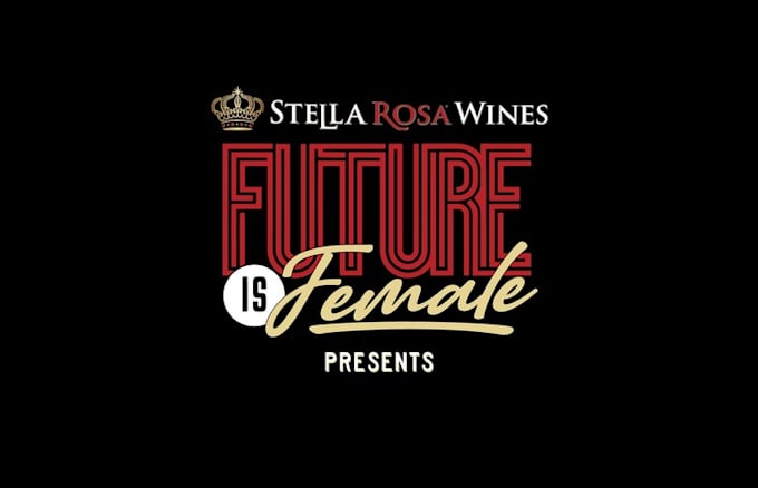 unique future female logo design