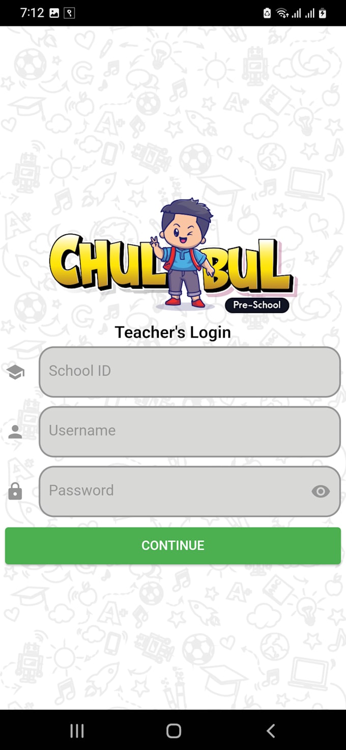 create a flutter application as per your requirement