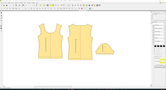 sewing pattern maker for any type of apparel grading