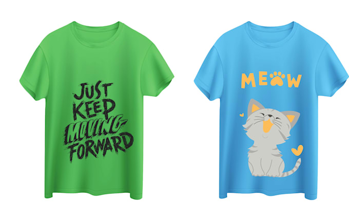 do stunning custom t shirt logo design