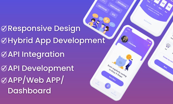 Develop custom mobile app using flutter and react native by Hami ...