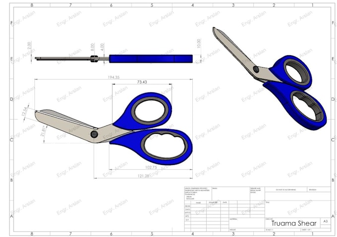 make surgical and medical instruments, cad models, drawings