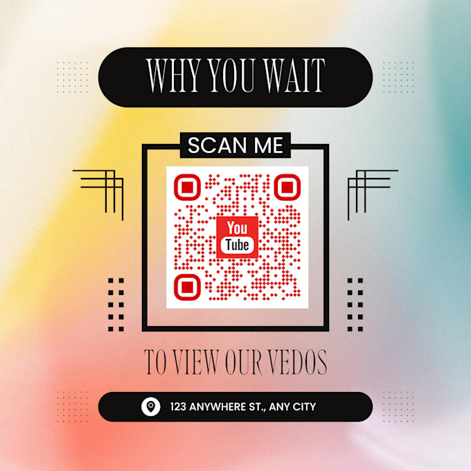 Create your specialized qr code by Khaled_moshref Fiverr