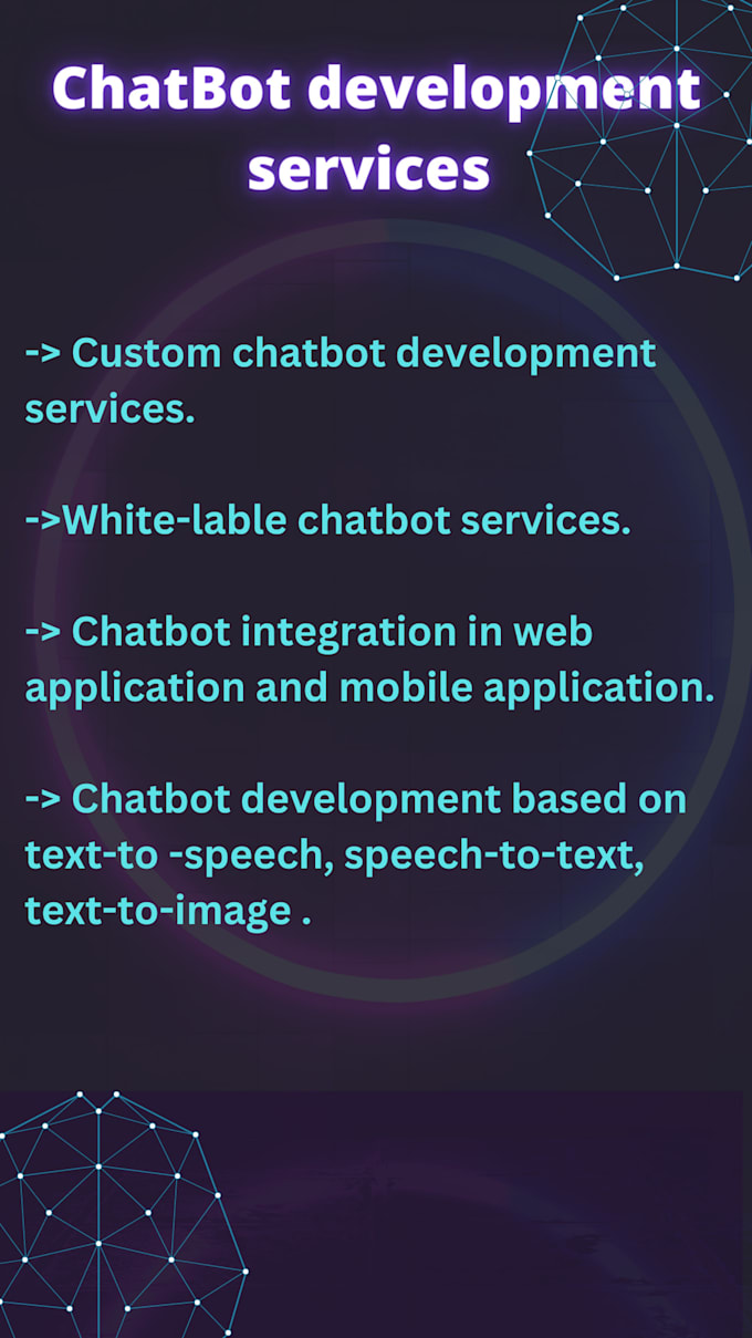 Create a custom chatbot using python by Netset_usa | Fiverr
