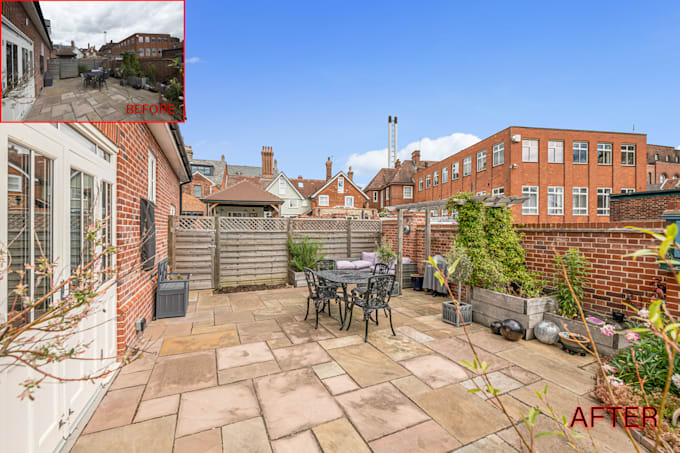 do premium quality real estate photo editing