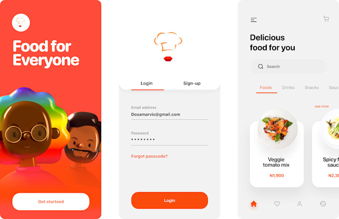 Build an android mobile app with react native flutter kotlin by Lareen ...