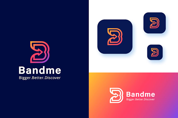 design modern app icon logo for ios and android