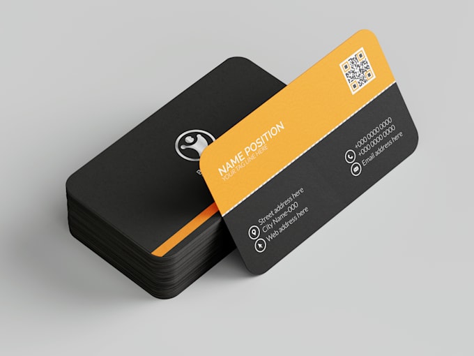 create unique business card template design within 24 hrs