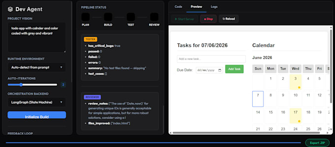 build an agentic ai app builder