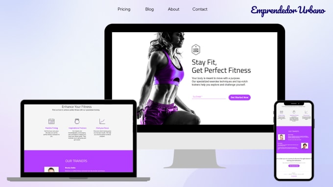 Design responsive landing page in getresponse sales page email