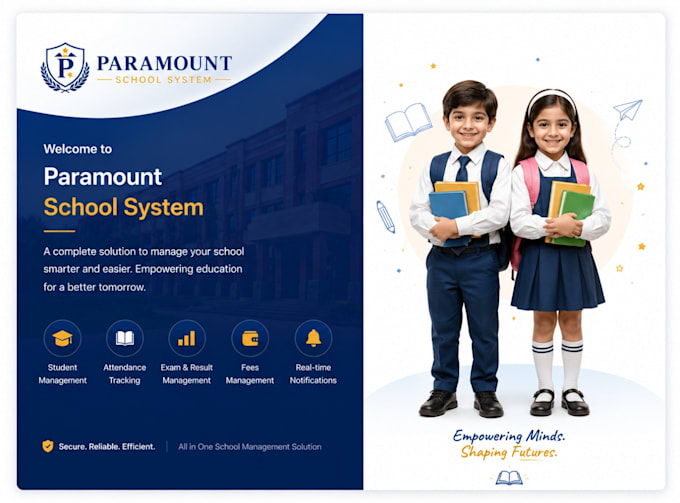 provide you smart school management system