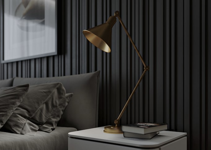 do beautiful depth of field 3d render with corona render