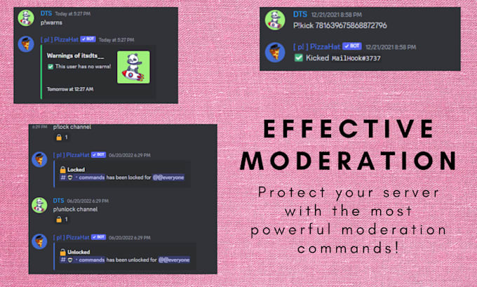 create the perfect custom discord bot for you