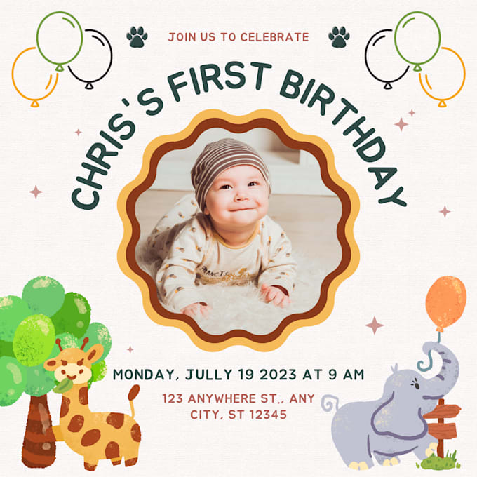 design wedding and birthday invitations