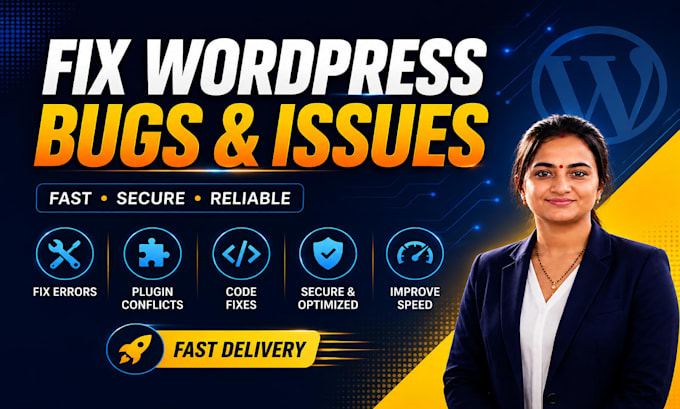 fix, customize and speed optimize your wordpress website
