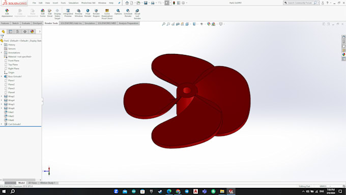 3d cad design and product design using solidworks
